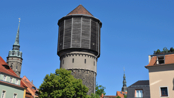 Alter Wasserturm in der Mönchsgasse