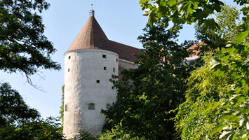 Burgwasserturm oder Karasek-Turm vom Spreetal