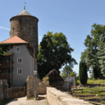 Nicolaiturm und Nicaolaipforte von der Gerberbastei