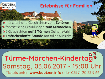 Märchen Kindertag 2017 400x300 Flyer zum Türme-Märchen Kindertag 2017