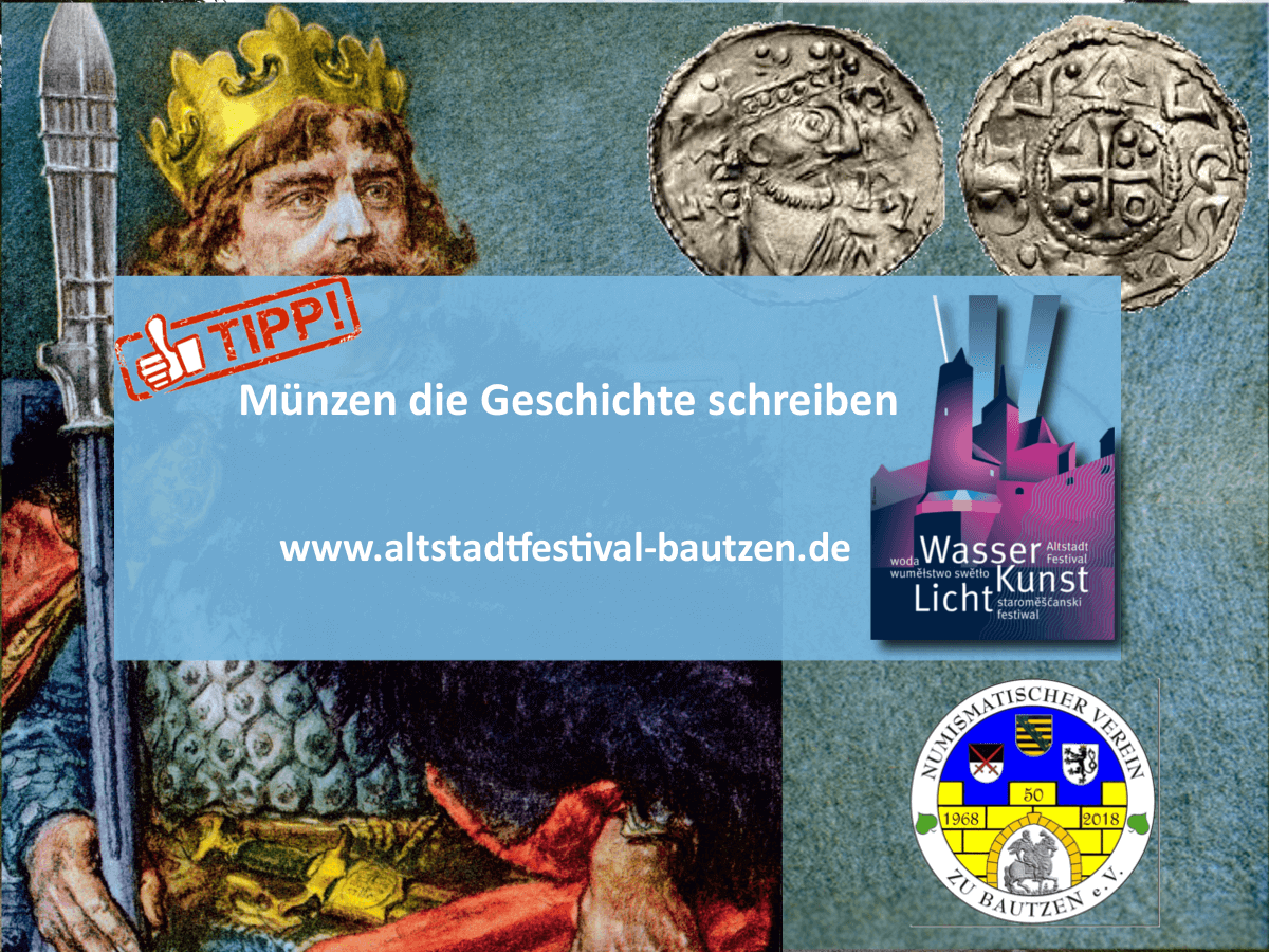 Numismatischer Verein Bautzen zum Altstadtfestival 2018
