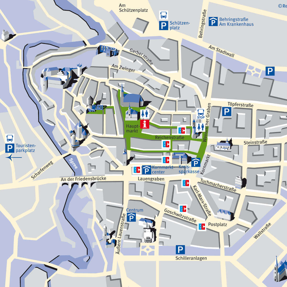 Parkplätze zum Altstadtfestival