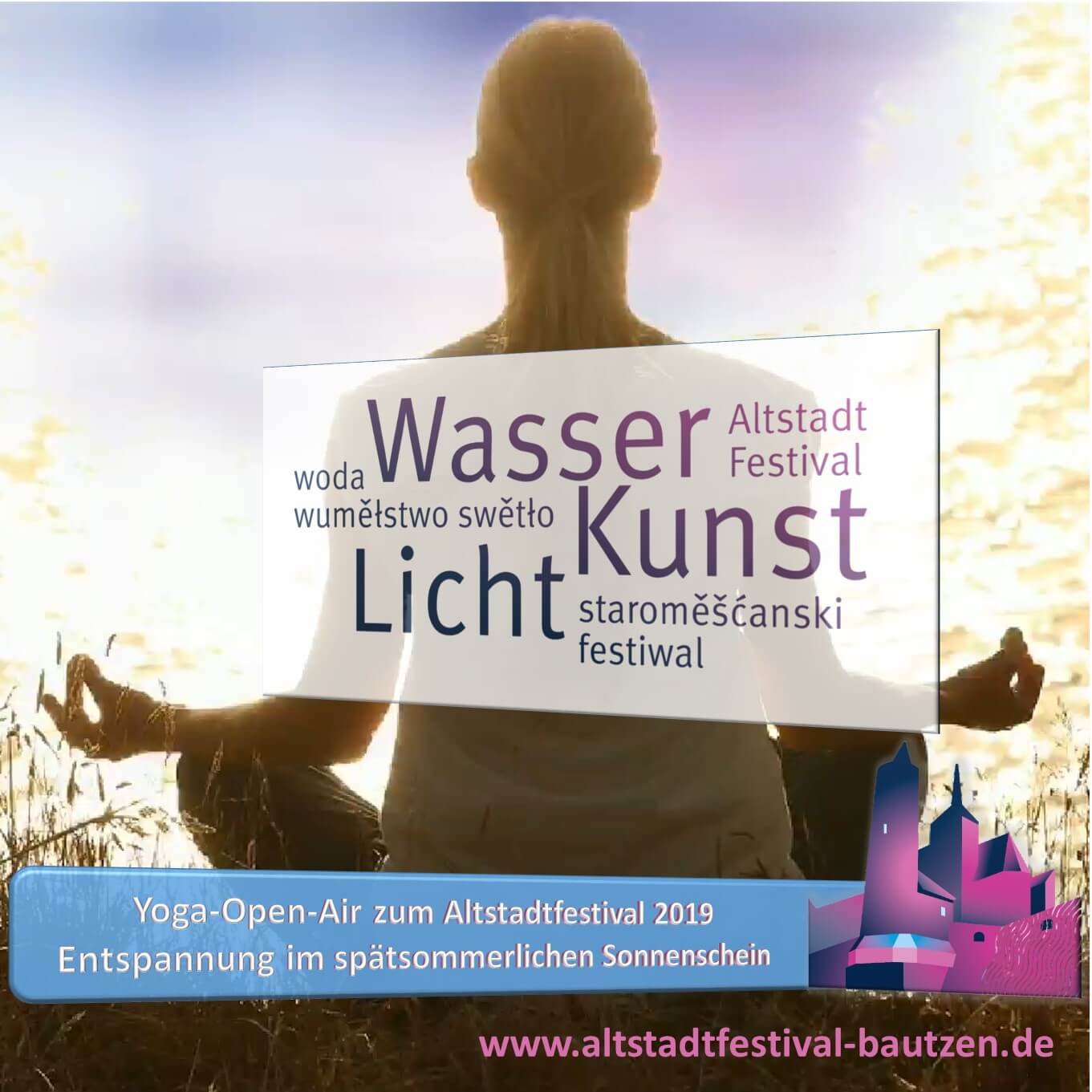 Beitrag Yoga Open Air zum Altstadtfestival 2019