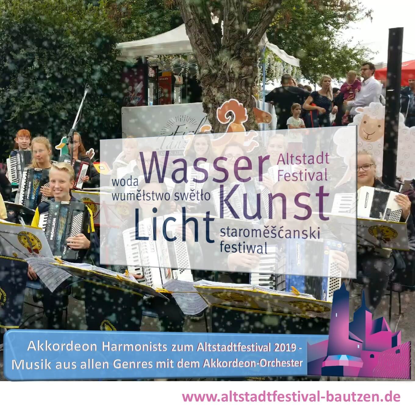 Beitrag Akkordeon Harmonists Oberlausitz zum Altstadtfestival 2019-2