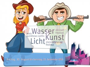 Lausitzer Linedancer zum Altstadtfestival 2019
